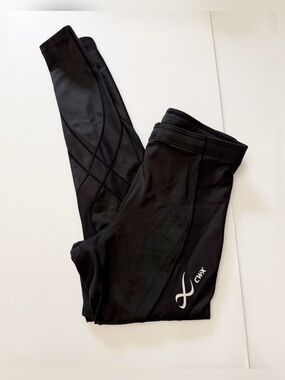CW-X Black Endurance Pre Performance Tights Size Small